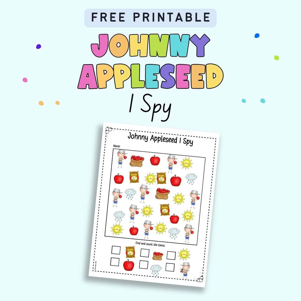 Free Printable Johnny Appleseed Worksheets Free Printable Johnny Appleseed Worksheets