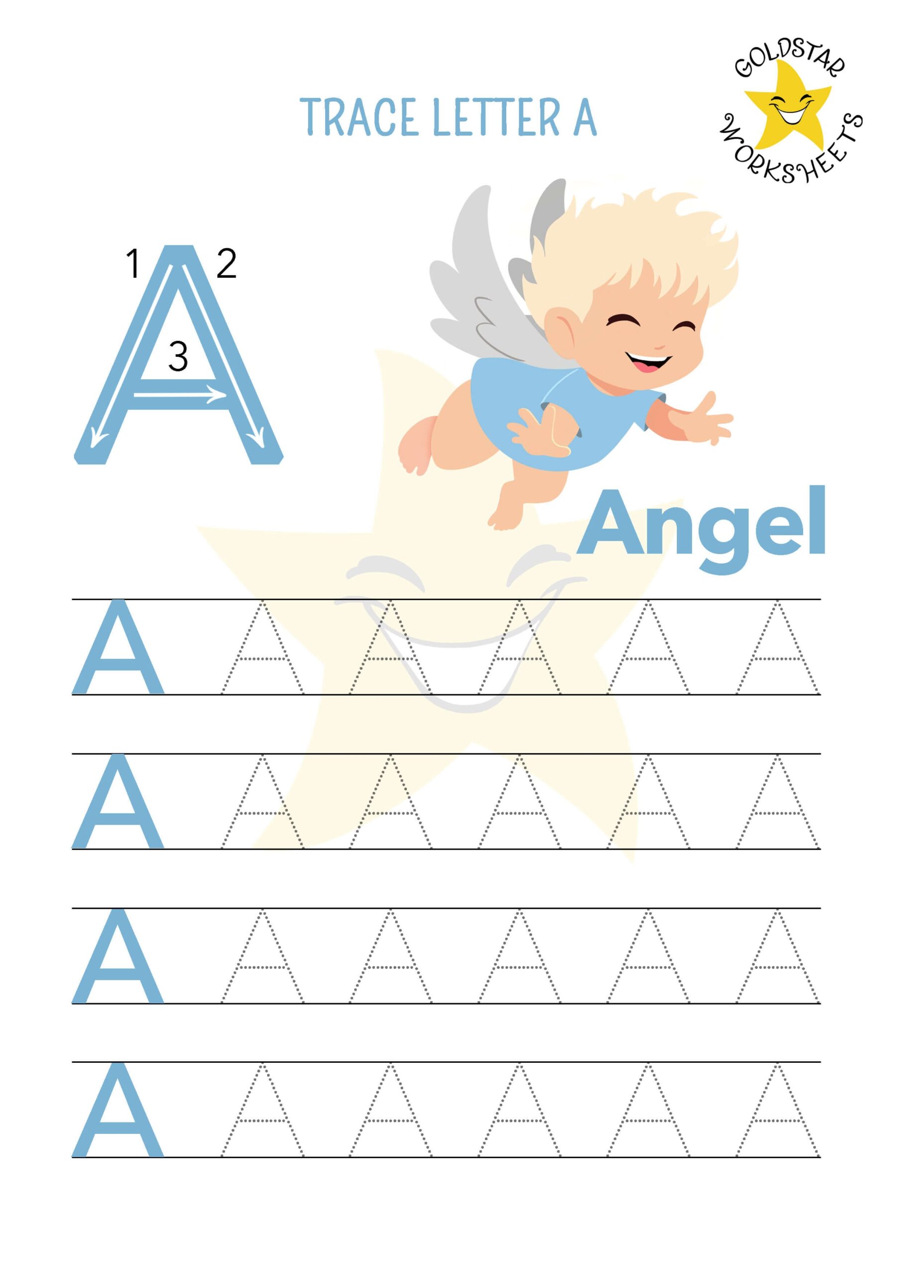 Free Printable Kindergarten Alphabet Tracing Worksheets