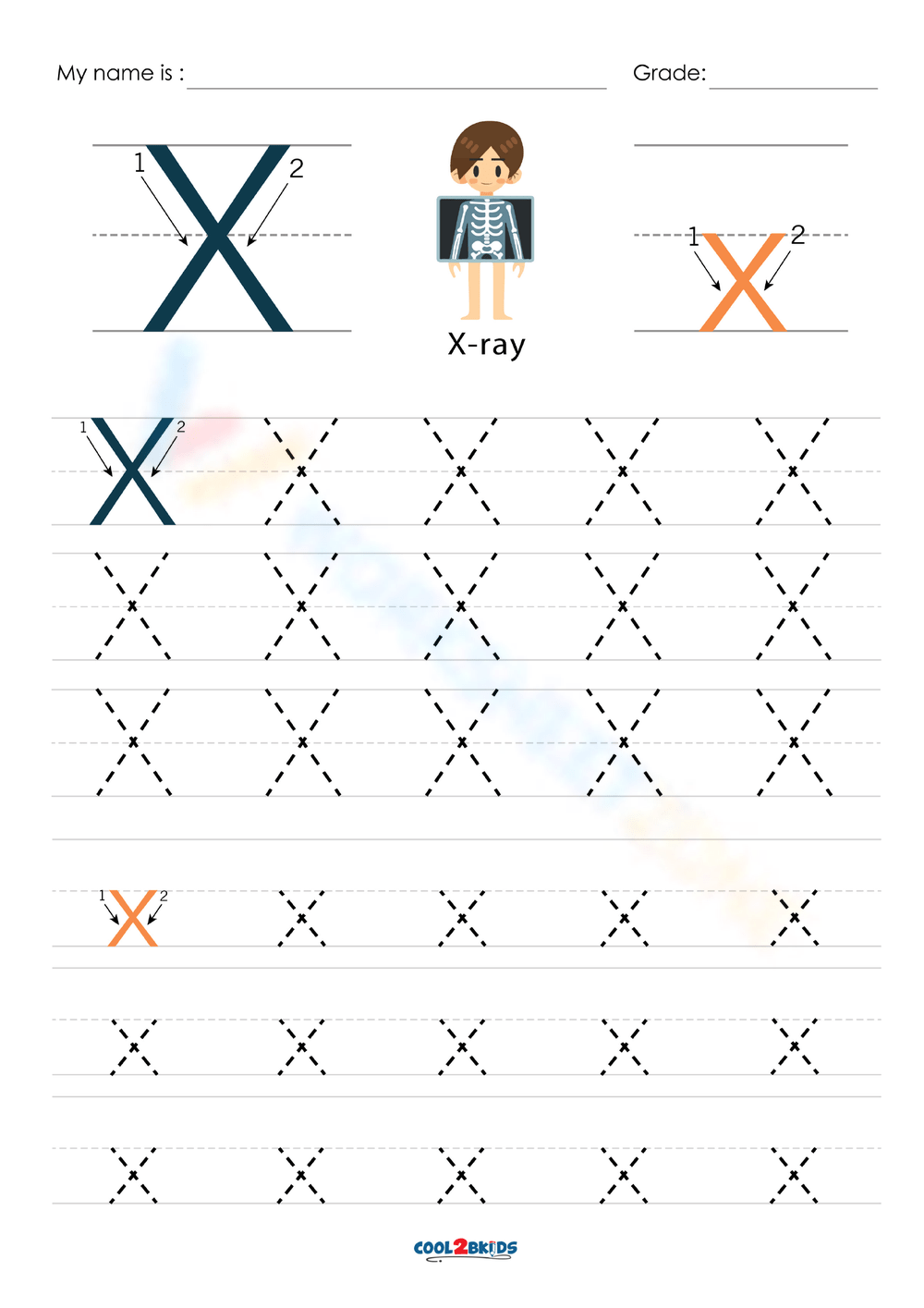 Free Printable Letter X Worksheets For Kids Worksheet Zone Free Printable Letter X Worksheets For Kids Worksheet Zone