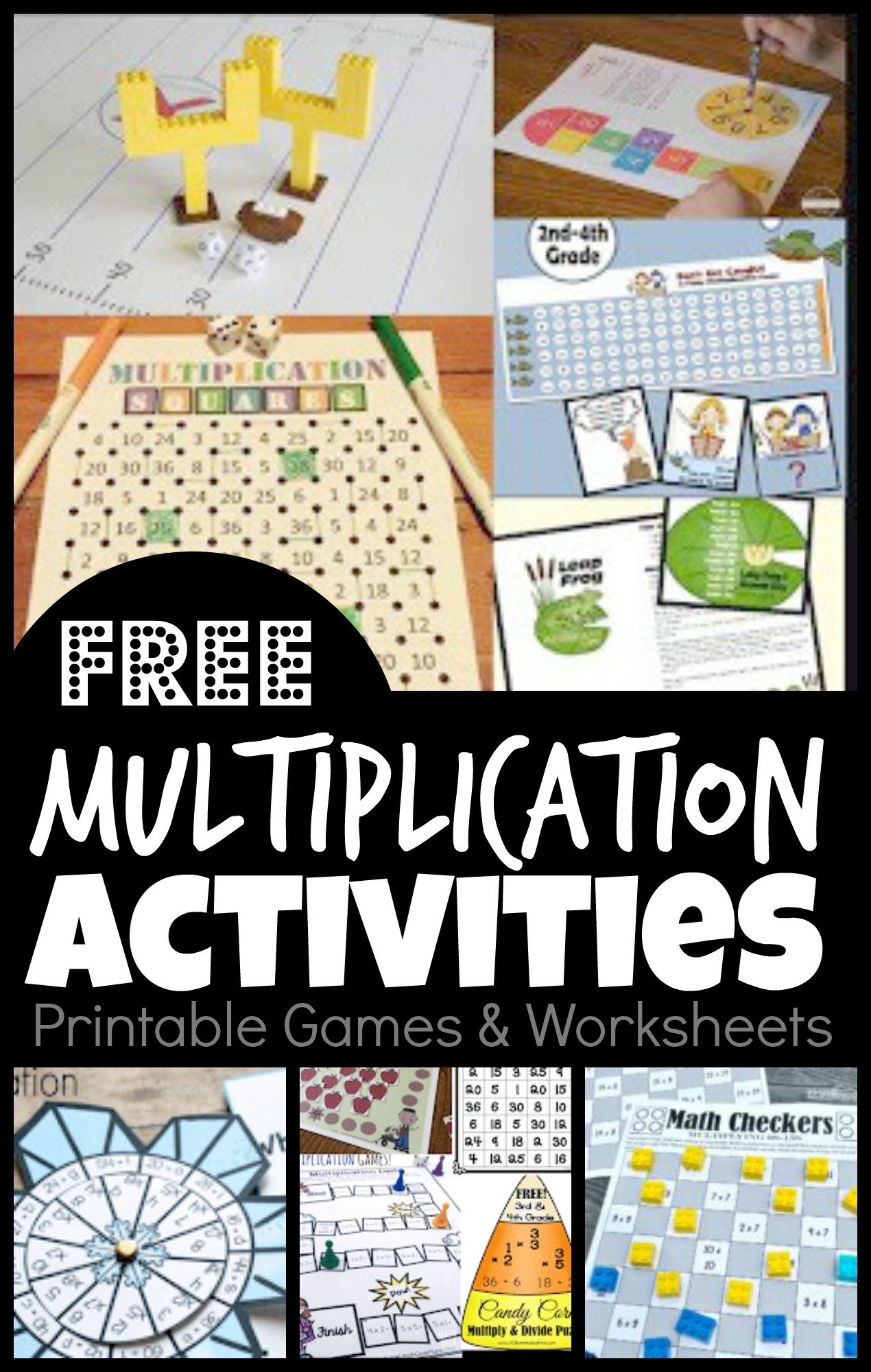 Free Printable Multiplication Fact Worksheets