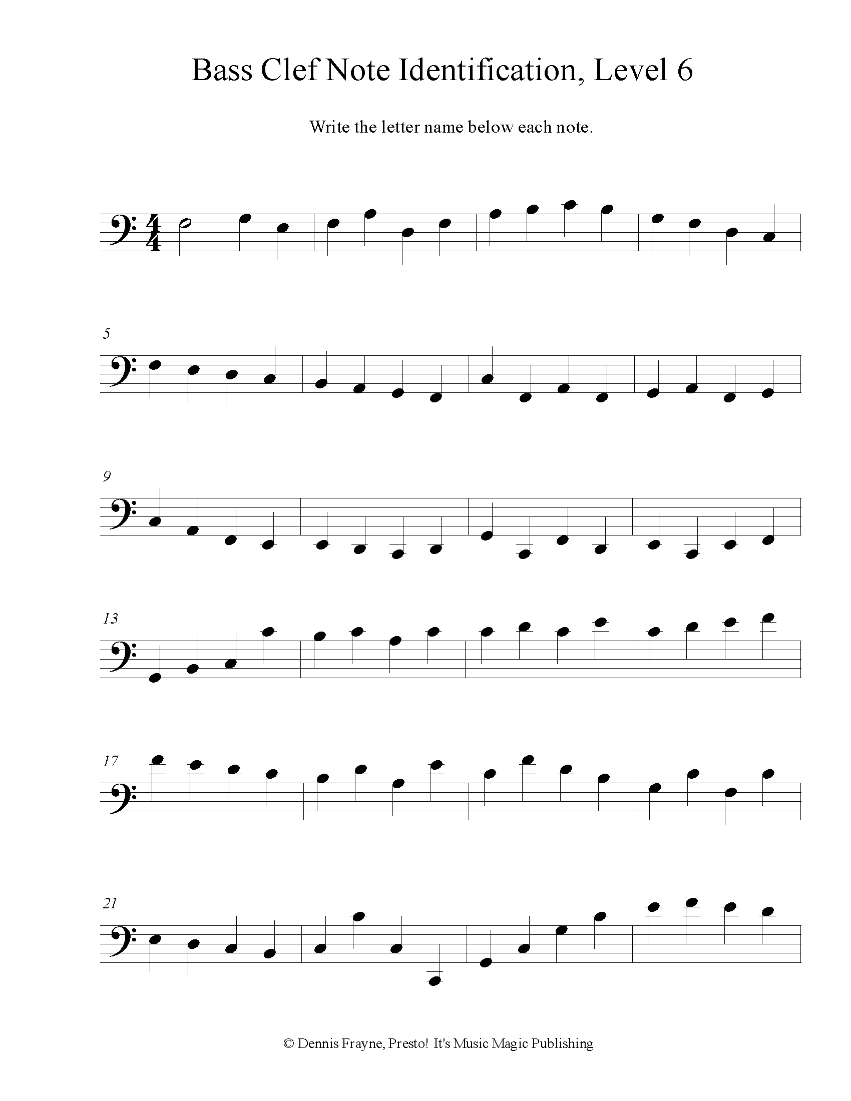 FREE Printable Music Note Naming Worksheets Presto It s Music FREE Printable Music Note Naming Worksheets Presto It s Music