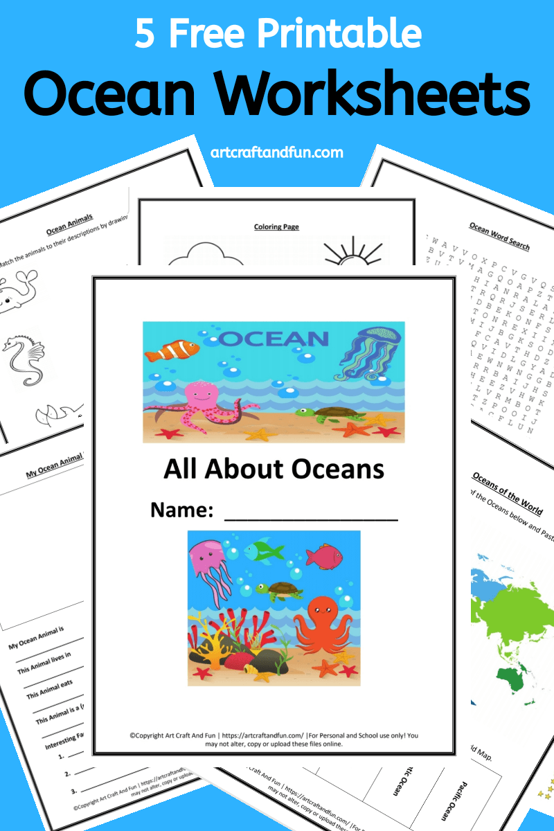 Free Ocean Printables Preschool