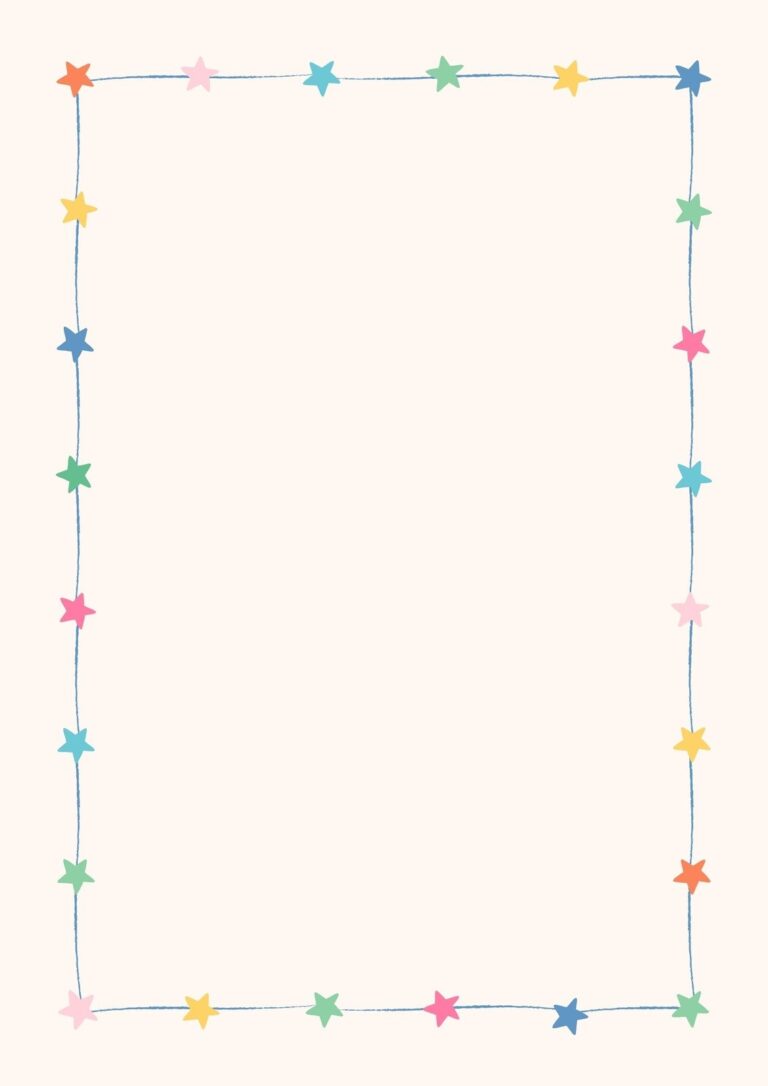 Free Printable Page Border Templates You Can Customize Canva