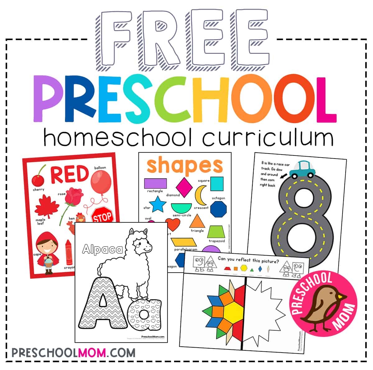 Free Preschool Workbook Printables