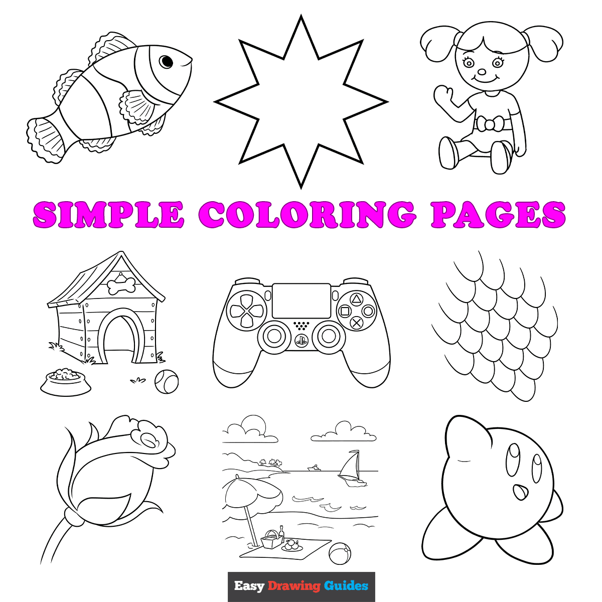 Drawing Printables For Preschoolers