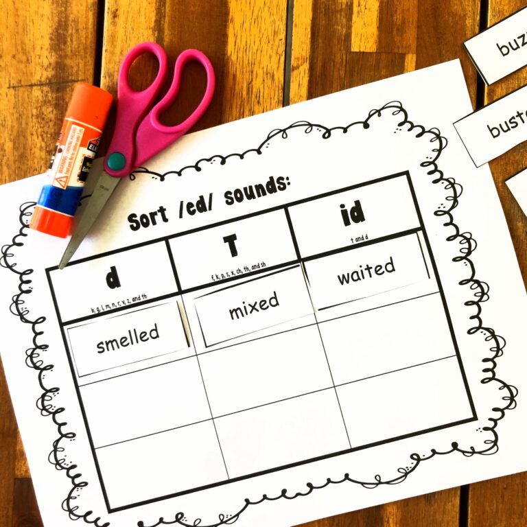 FREE Printable Three Sounds Of Ed Worksheets Worksheets Library