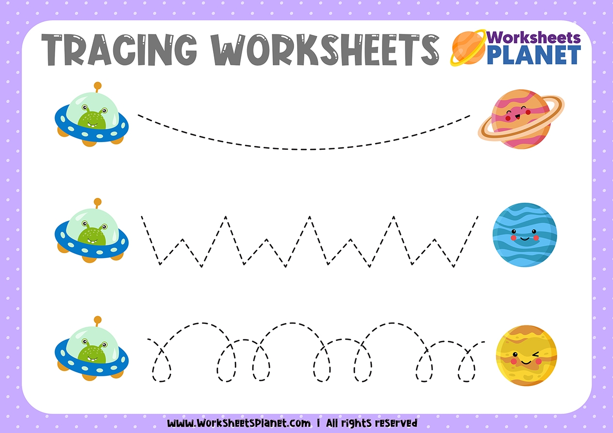 Preschool Free Printable Tracing Worksheets Preschool Free Printable Tracing Worksheets