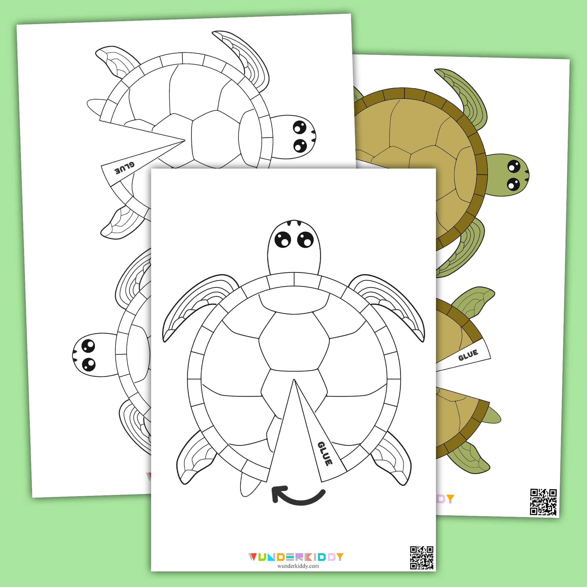Free Printable Turtle Craft Template For Preschool Art Project Free Printable Turtle Craft Template For Preschool Art Project