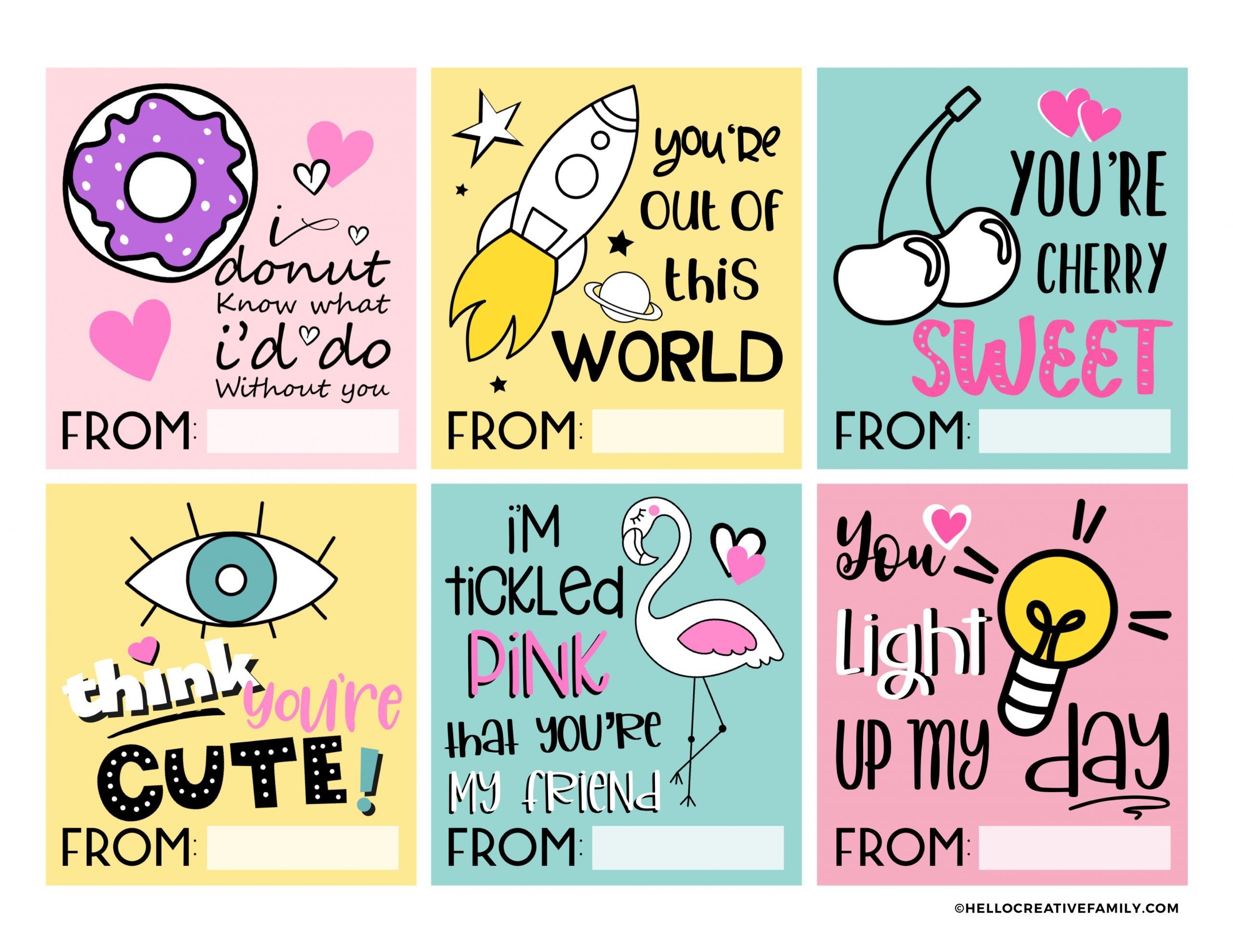 Free Printable Valentine s Day Cards Teen And Tween Approved