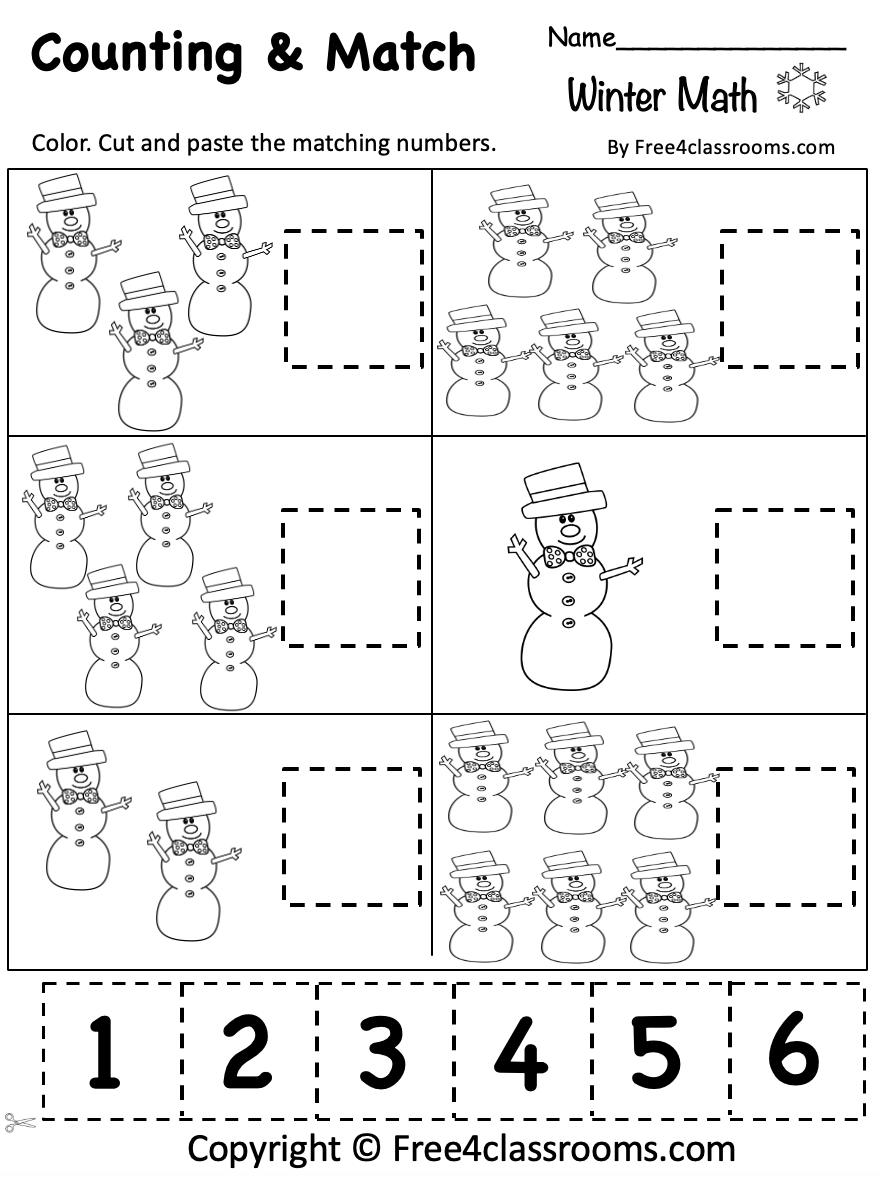 Free Printable Winter Worksheet For Preschool Free Worksheets Free4Classrooms Free Printable Winter Worksheet For Preschool Free Worksheets Free4Classrooms