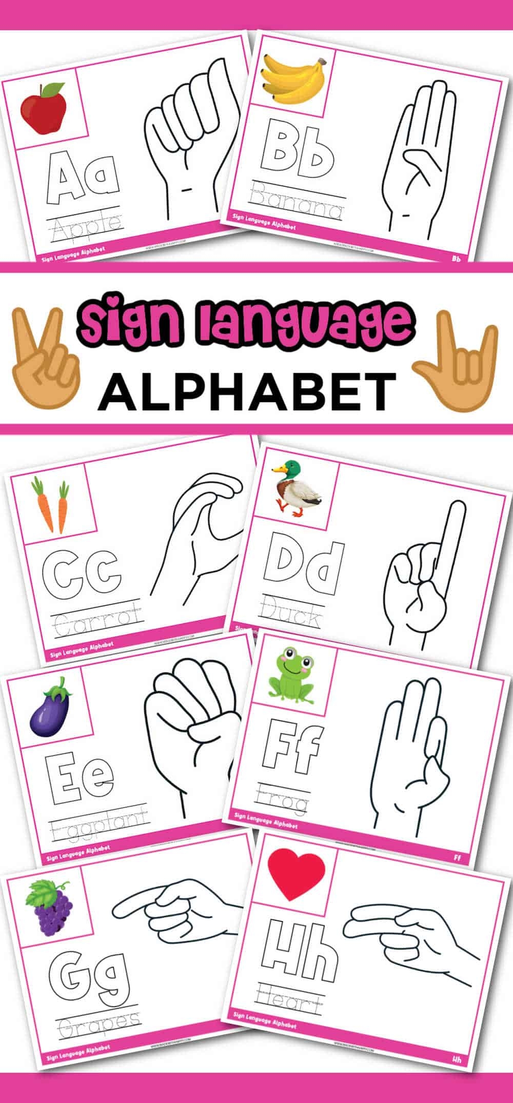 Asl Family Printable Worksheets Free Asl Family Printable Worksheets Free