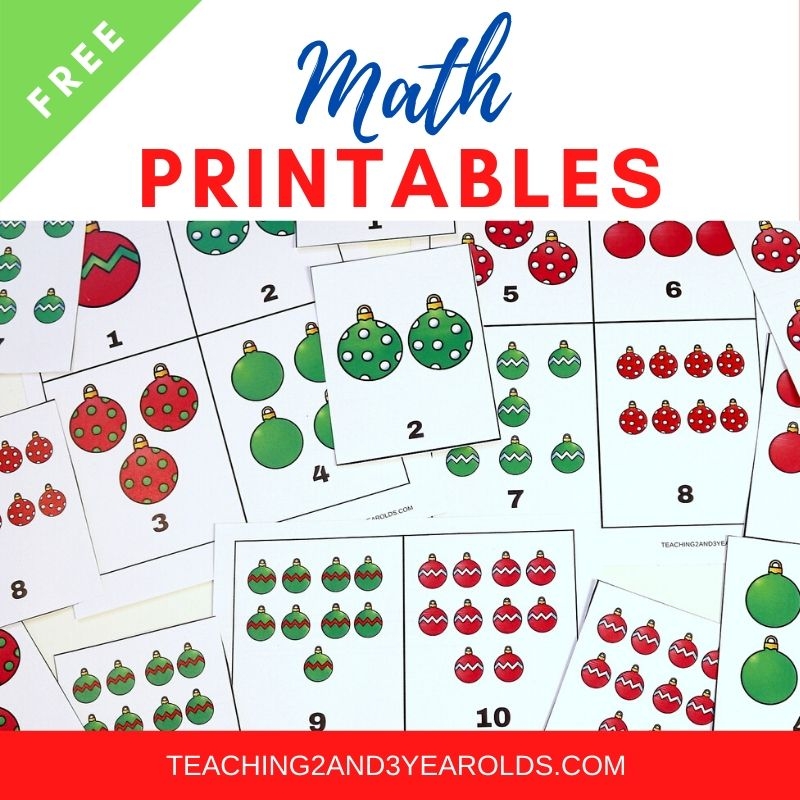 Free Printable Math Sheets For Preschoolers