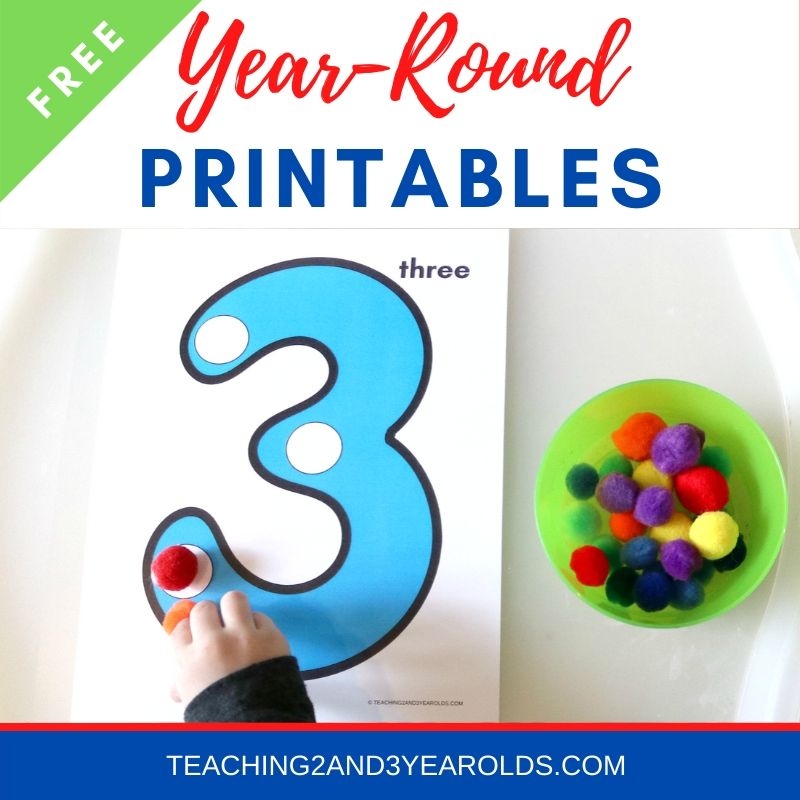 3 Year Old Preschool Printables