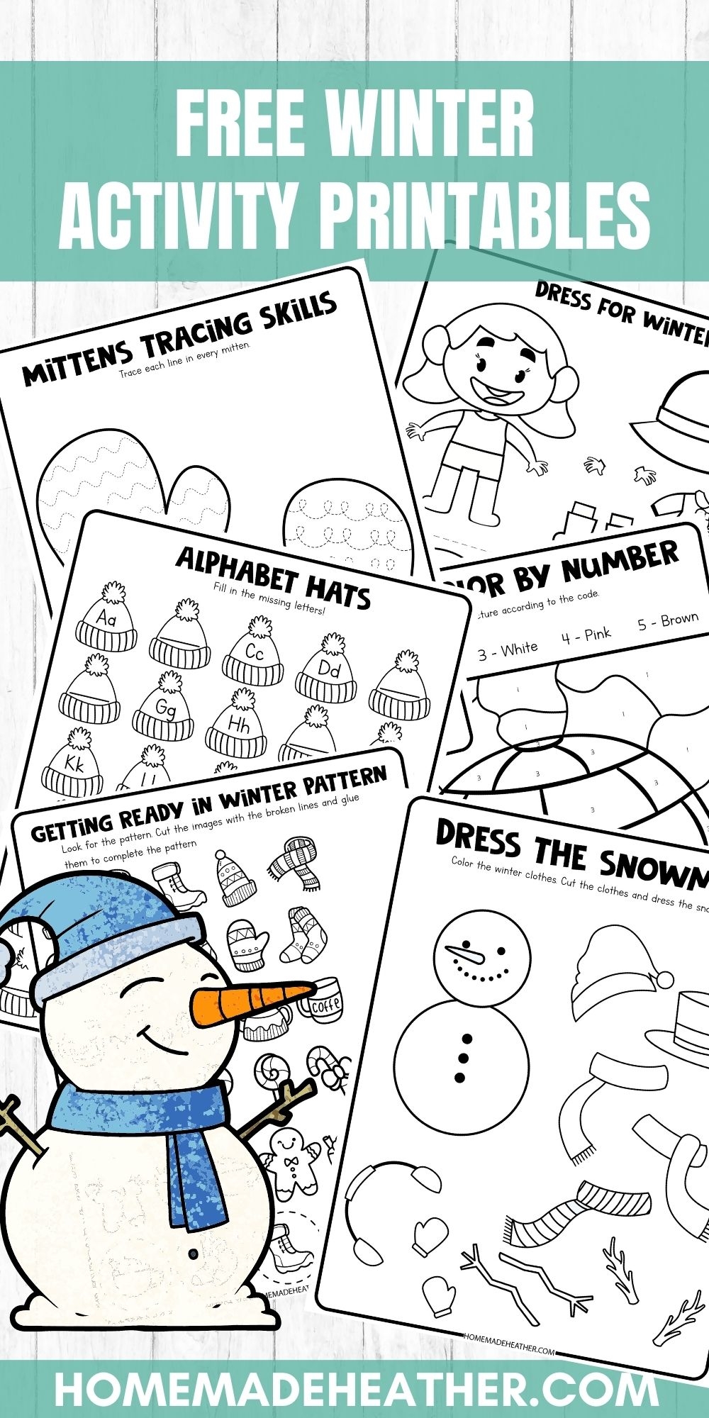 Free Winter Activity Printables Homemade Heather Free Winter Activity Printables Homemade Heather