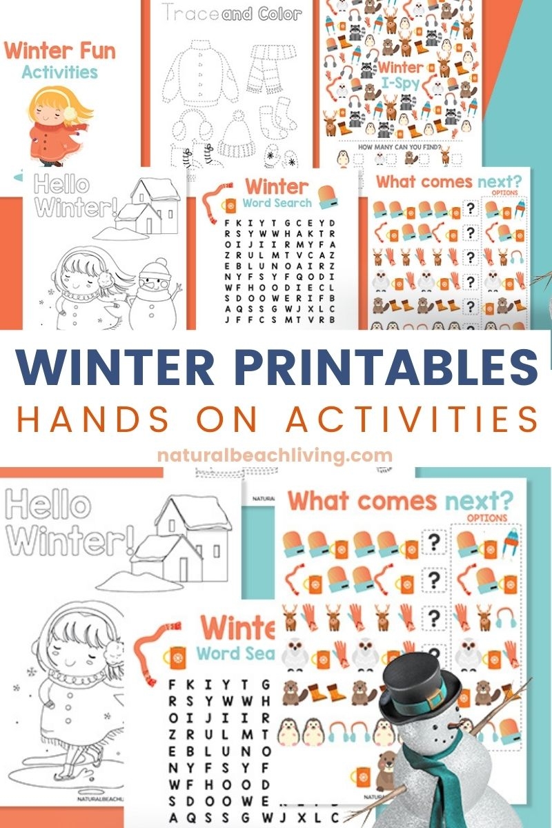 Free Winter Printables For Preschool And Kindergarten Natural 