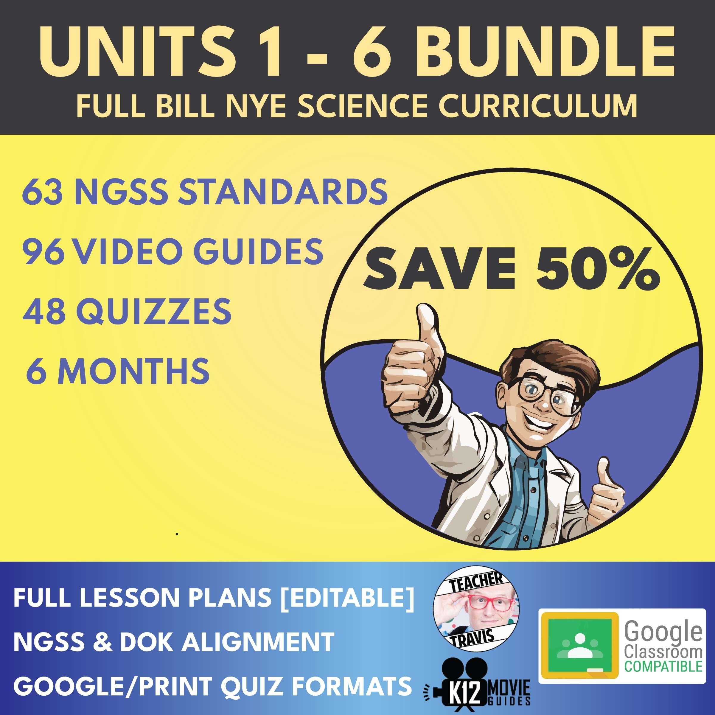 Free Printable Bill Nye Fossils Worksheets