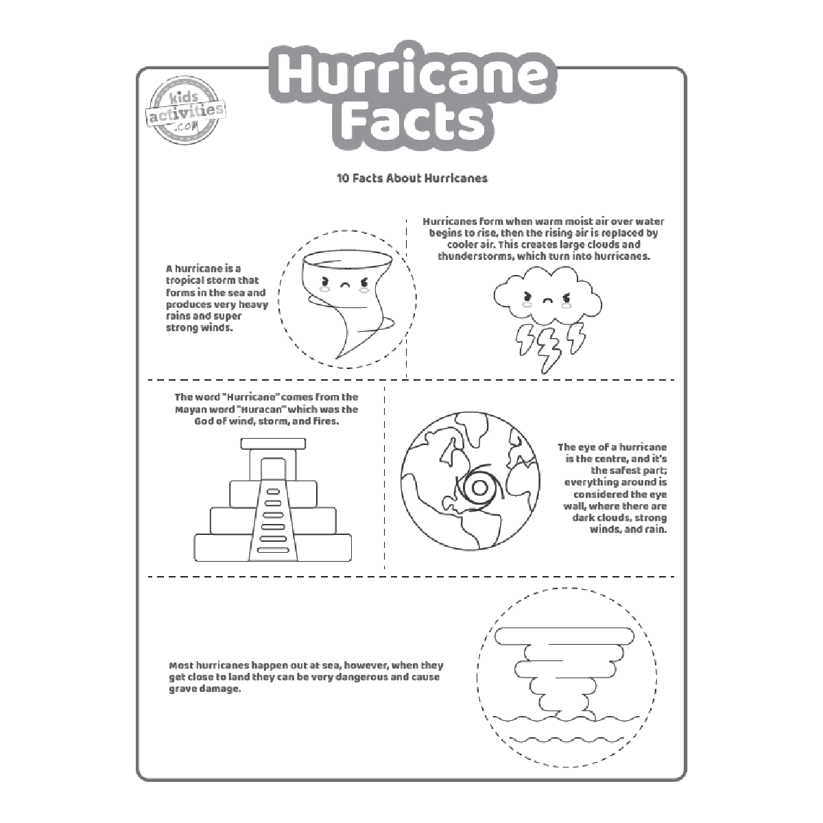 Fun Hurricane Facts For Kids To Print And Learn Kids Activities Blog Fun Hurricane Facts For Kids To Print And Learn Kids Activities Blog