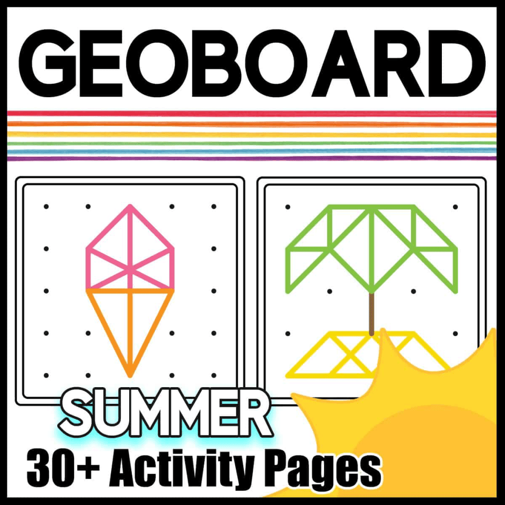 Geoboard Activities Preschool Mom