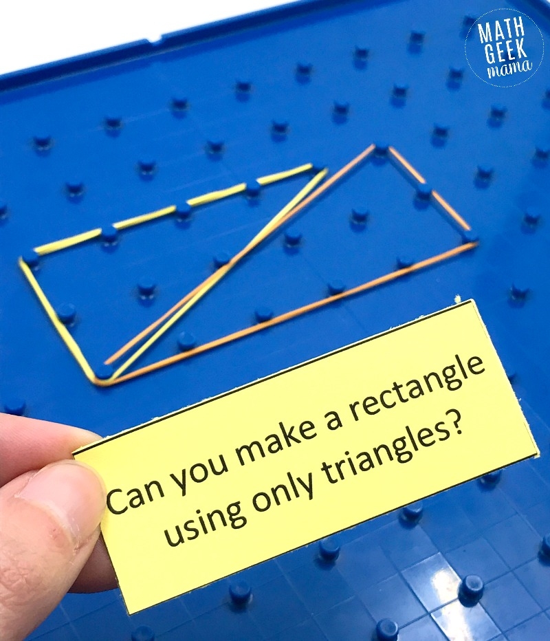 Free Printable Geoboard Worksheets