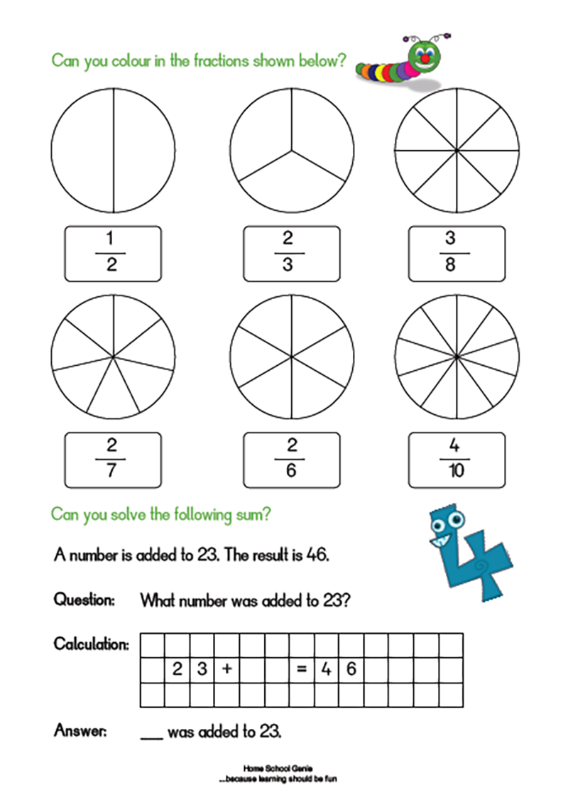 Grade 2 Mixed Worksheets