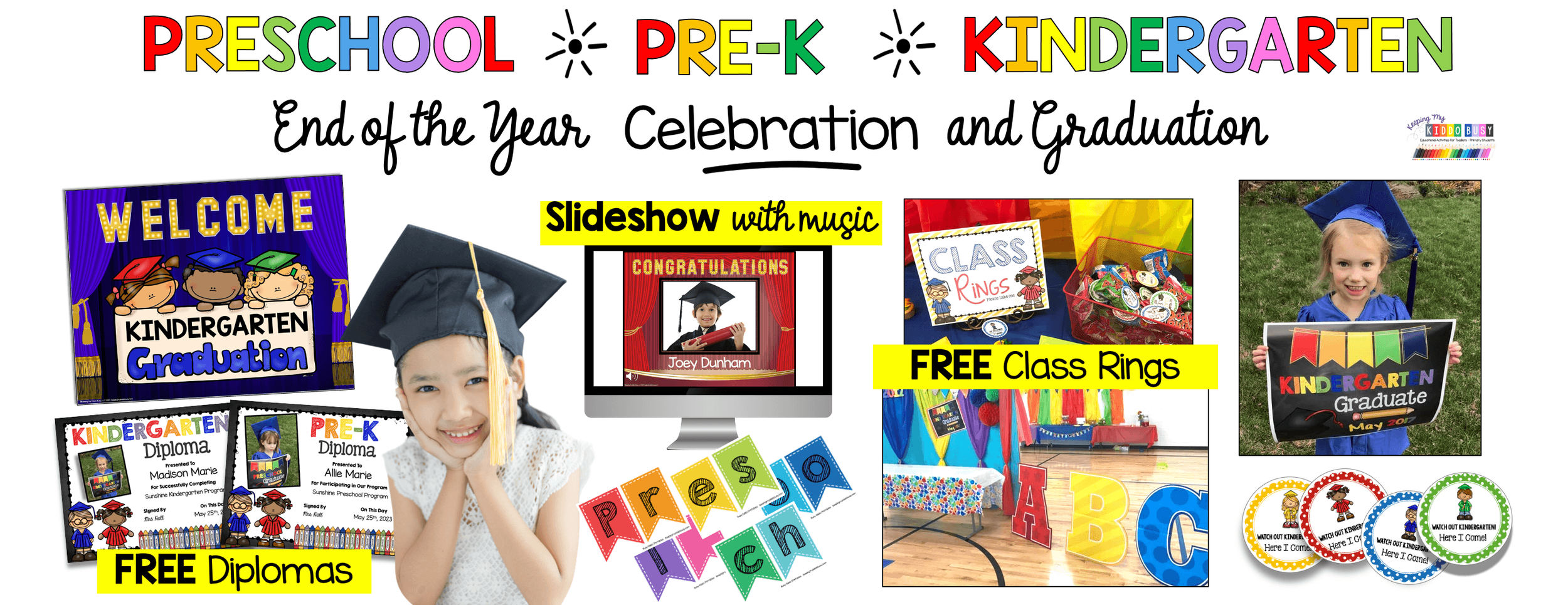 Graduation Class Rings FREE Printable Keeping My Kiddo Busy