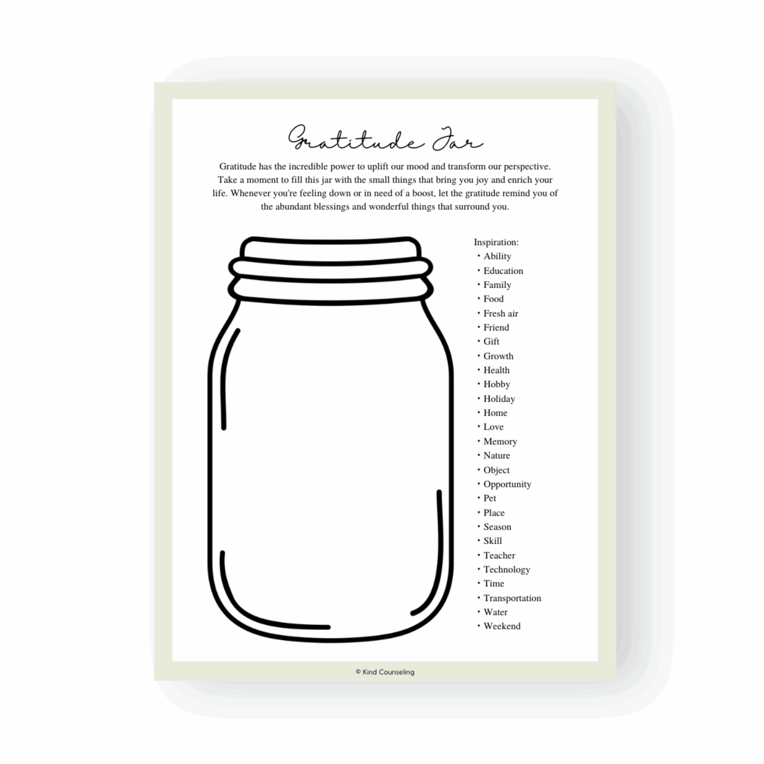 Gratitude Jar Tags Slips Worksheet Cute Yellow Flower School Gratitude Jar Tags Slips Worksheet Cute Yellow Flower School