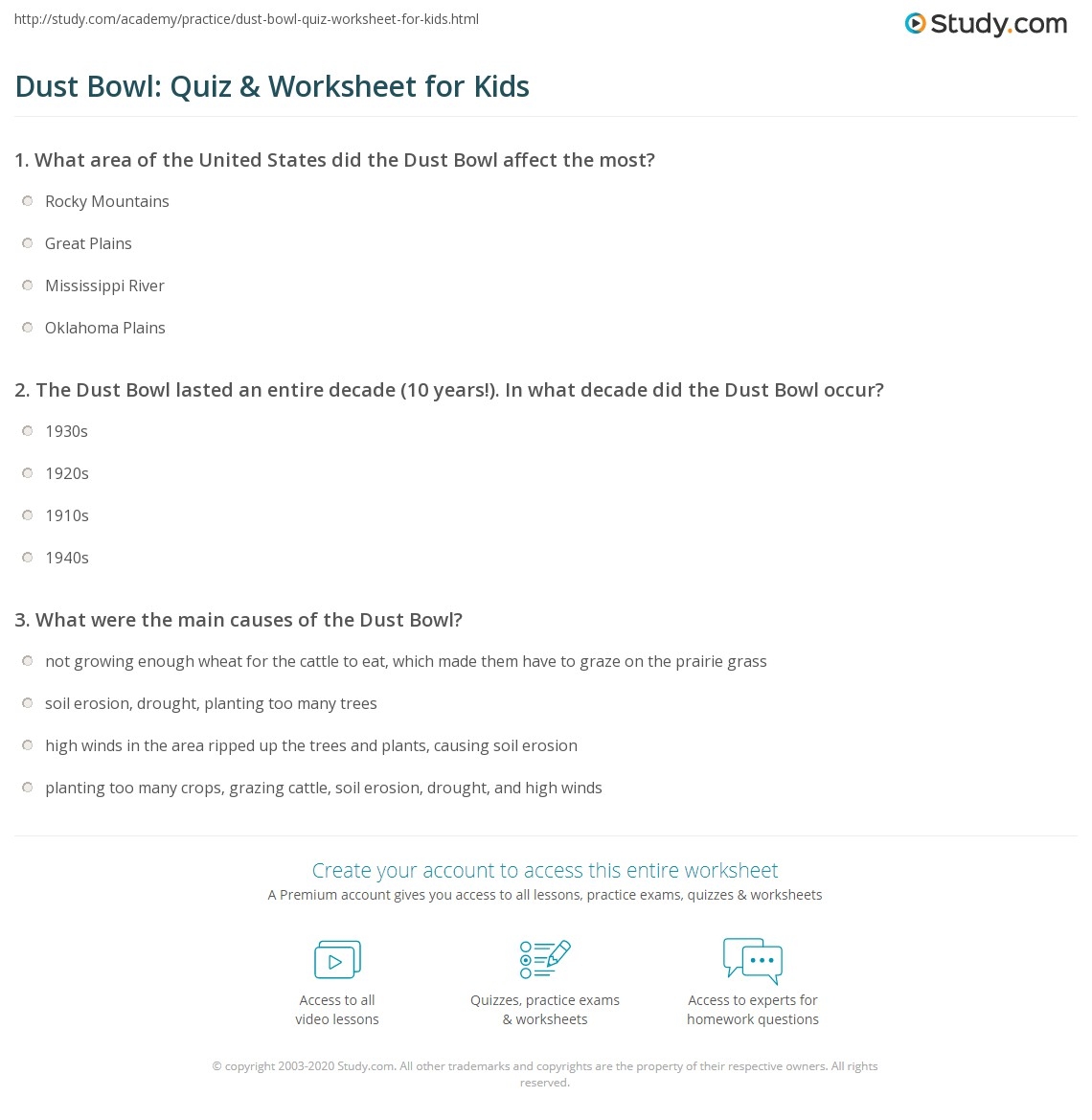 Great Depression Reading Passages Questions And Text Marking 