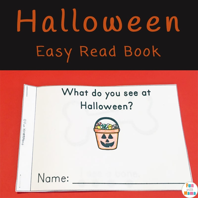 Halloween Easy Reader Books Fun With Mama