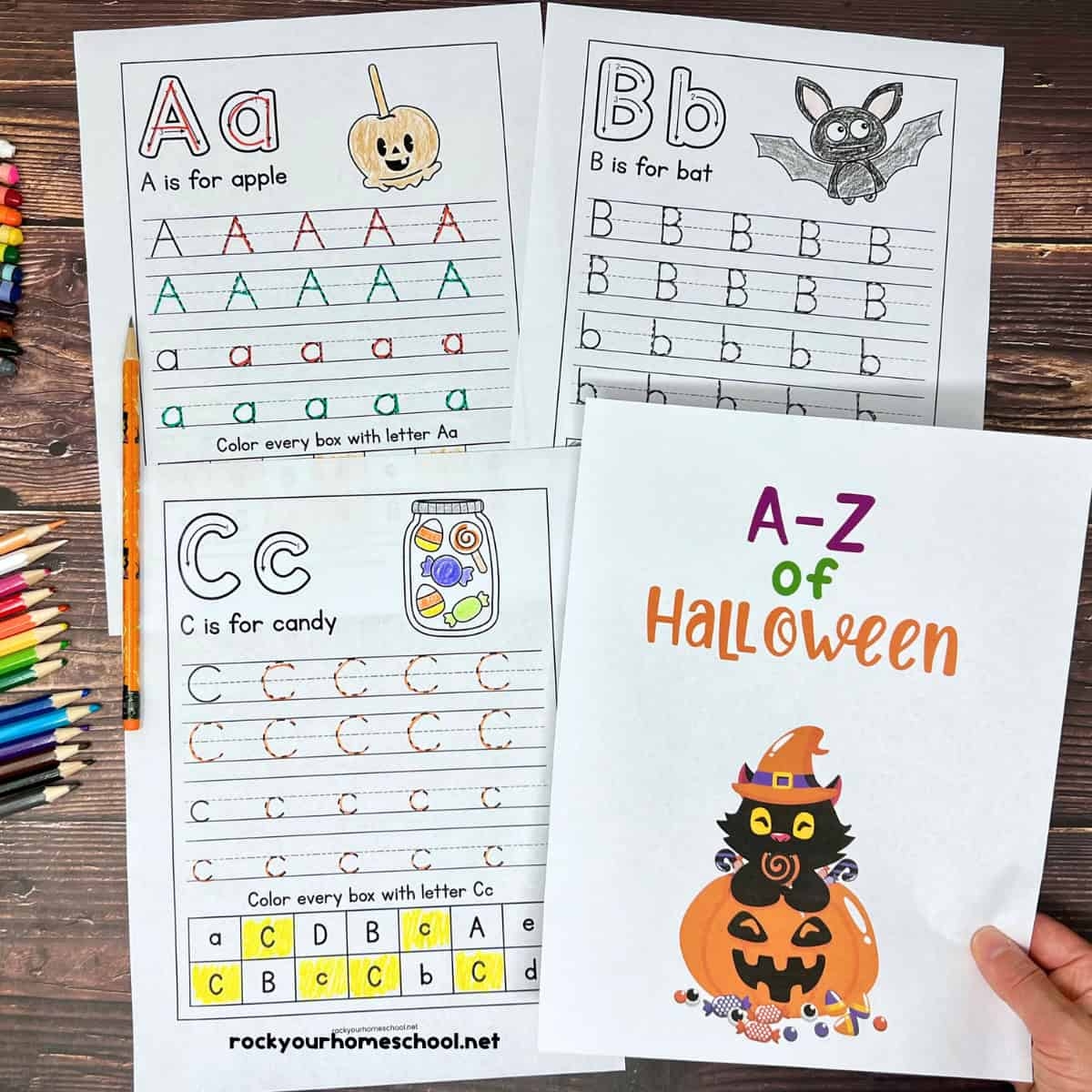 Free Printable Halloween Handwriting Worksheets