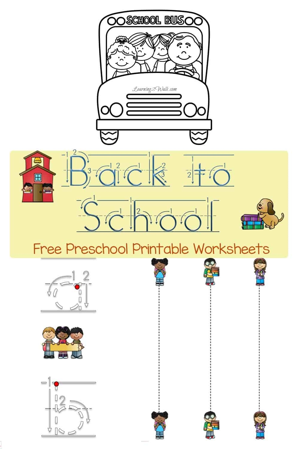 Hands On Back To School Free Preschool Printable Worksheets Hands On Back To School Free Preschool Printable Worksheets