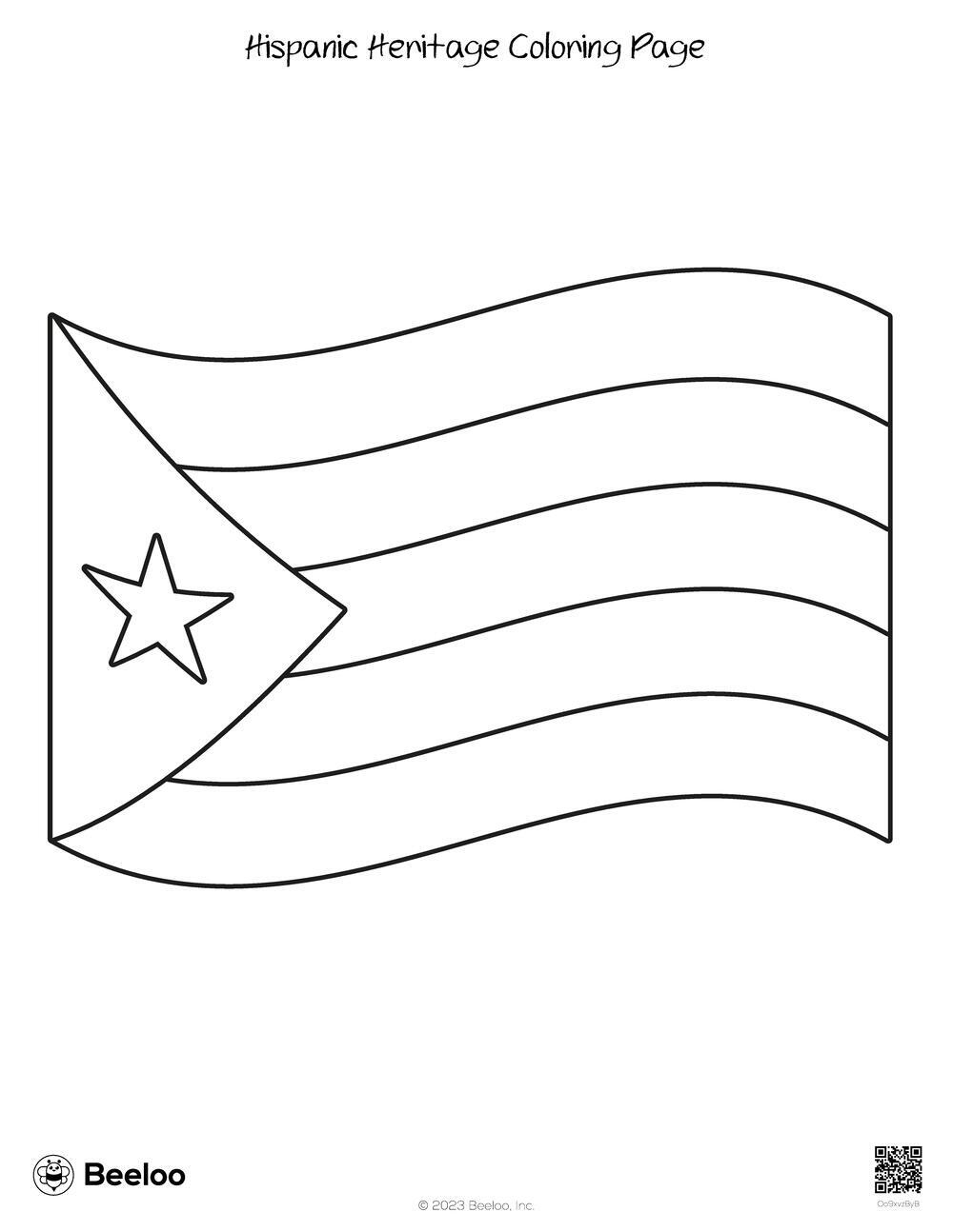 Puerto Rican Flag Printables For Preschool
