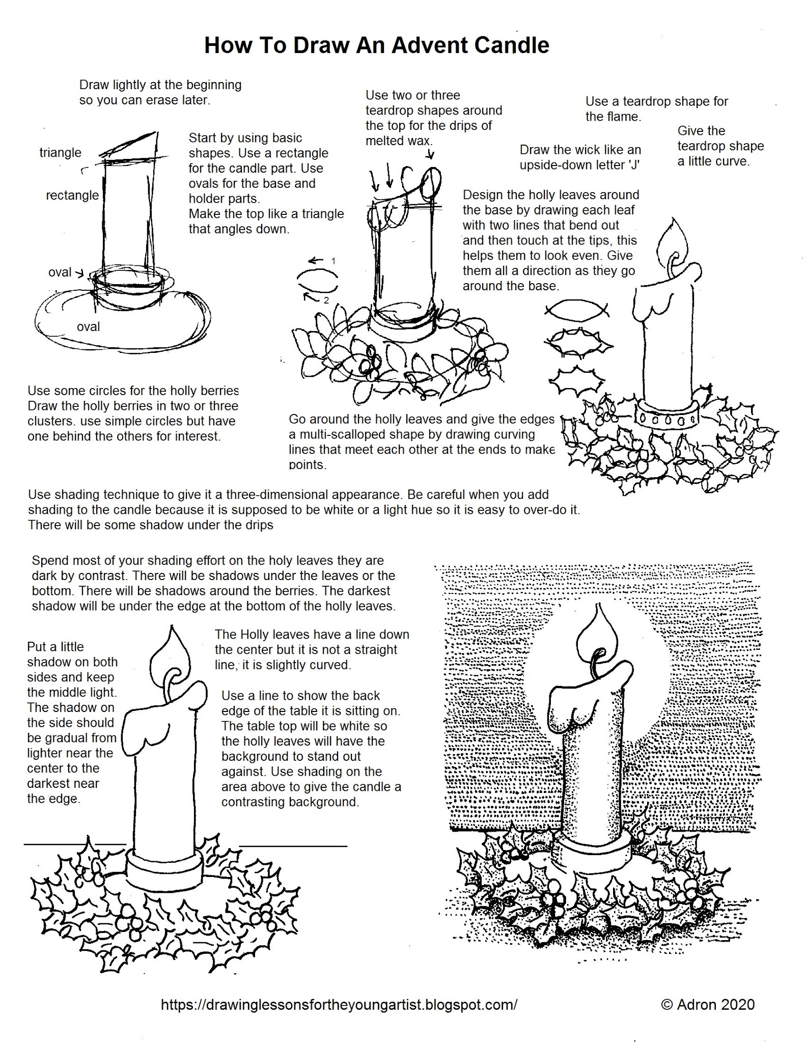 How To Draw Worksheets For The Young Artist How To Draw A Picture 