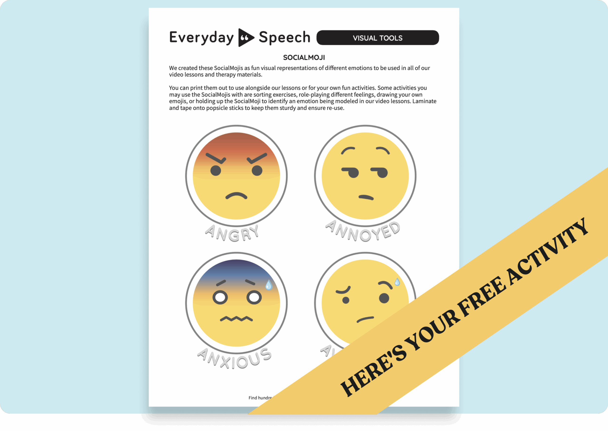 How To Teach Students About Emotions With SocialMojis Everyday Speech How To Teach Students About Emotions With SocialMojis Everyday Speech