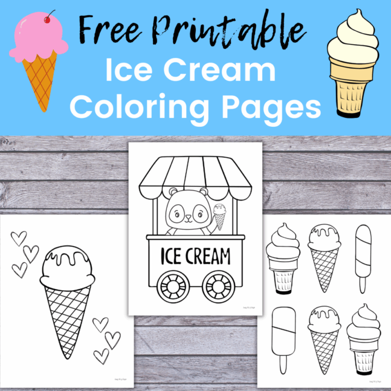 Ice Cream Printables And Activities For Preschoolers SO FUN Simply Full Of Delight