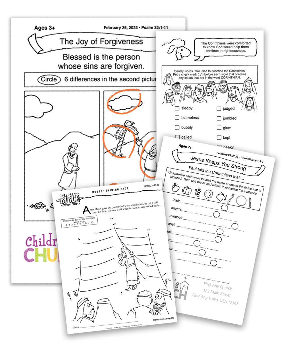Ideas For Children s Church Children s Church Lessons Sample Ideas For Children s Church Children s Church Lessons Sample
