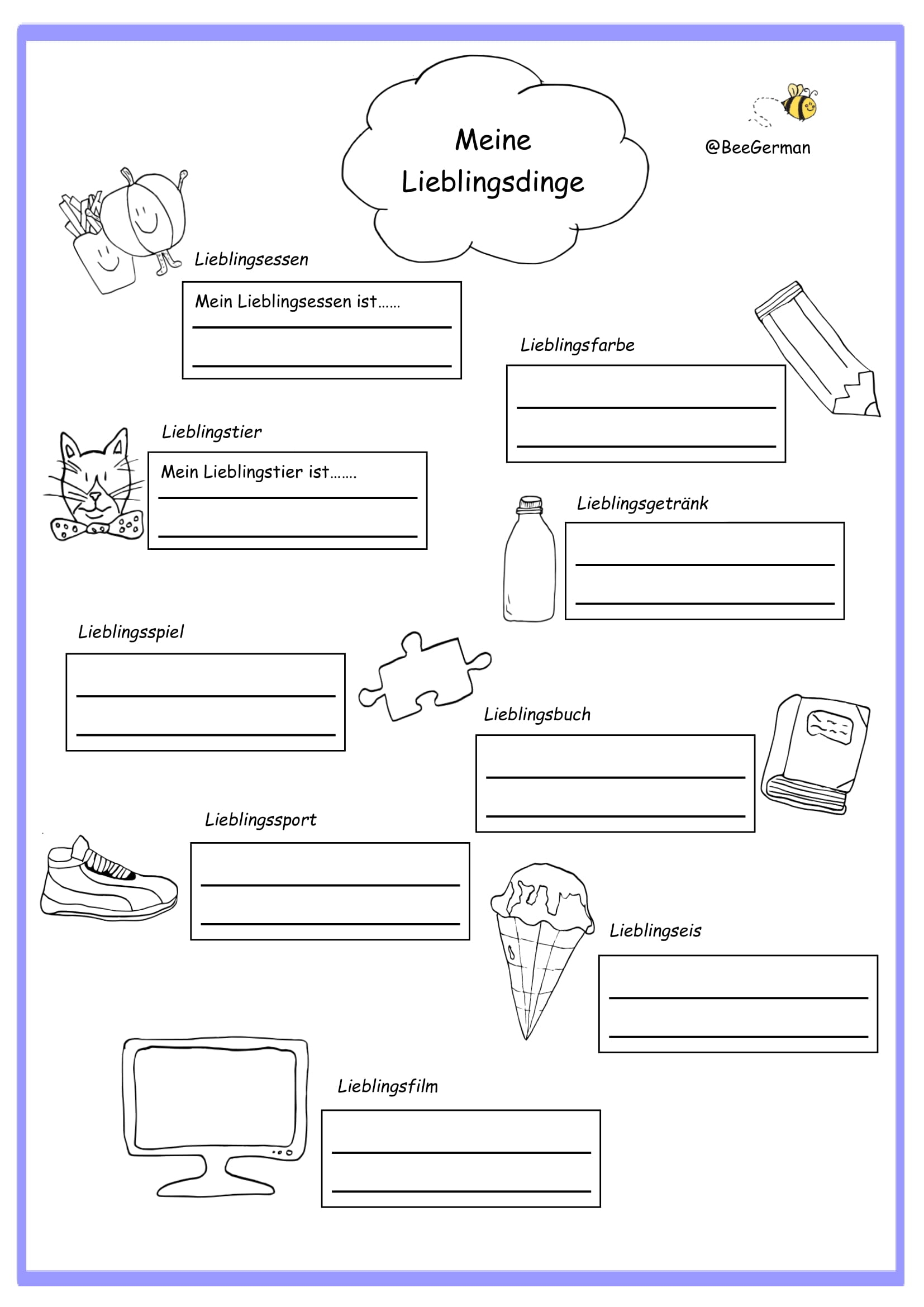 Interactive German Worksheets For Effective Learning Engage With 