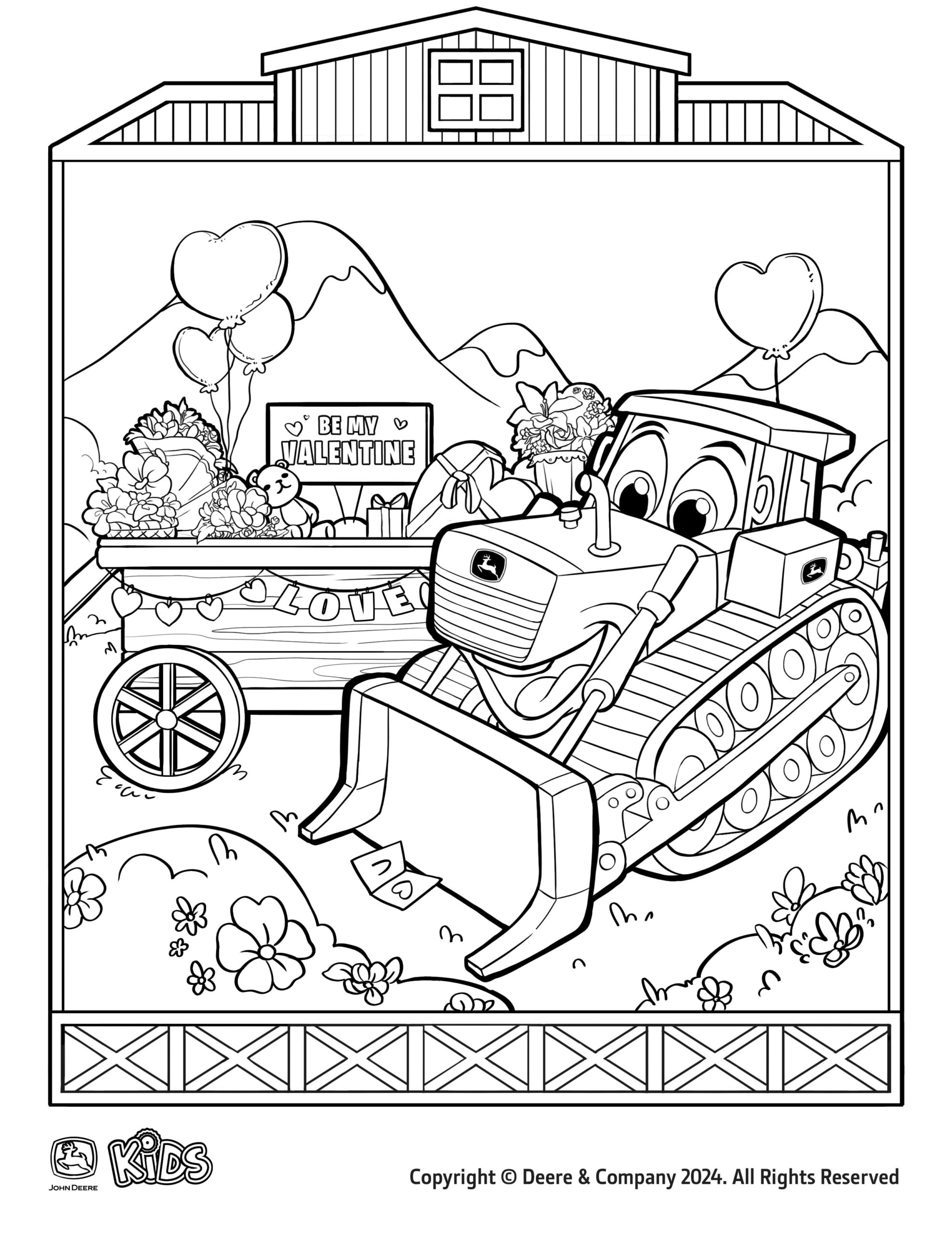 Preschool Printable Coloring Books