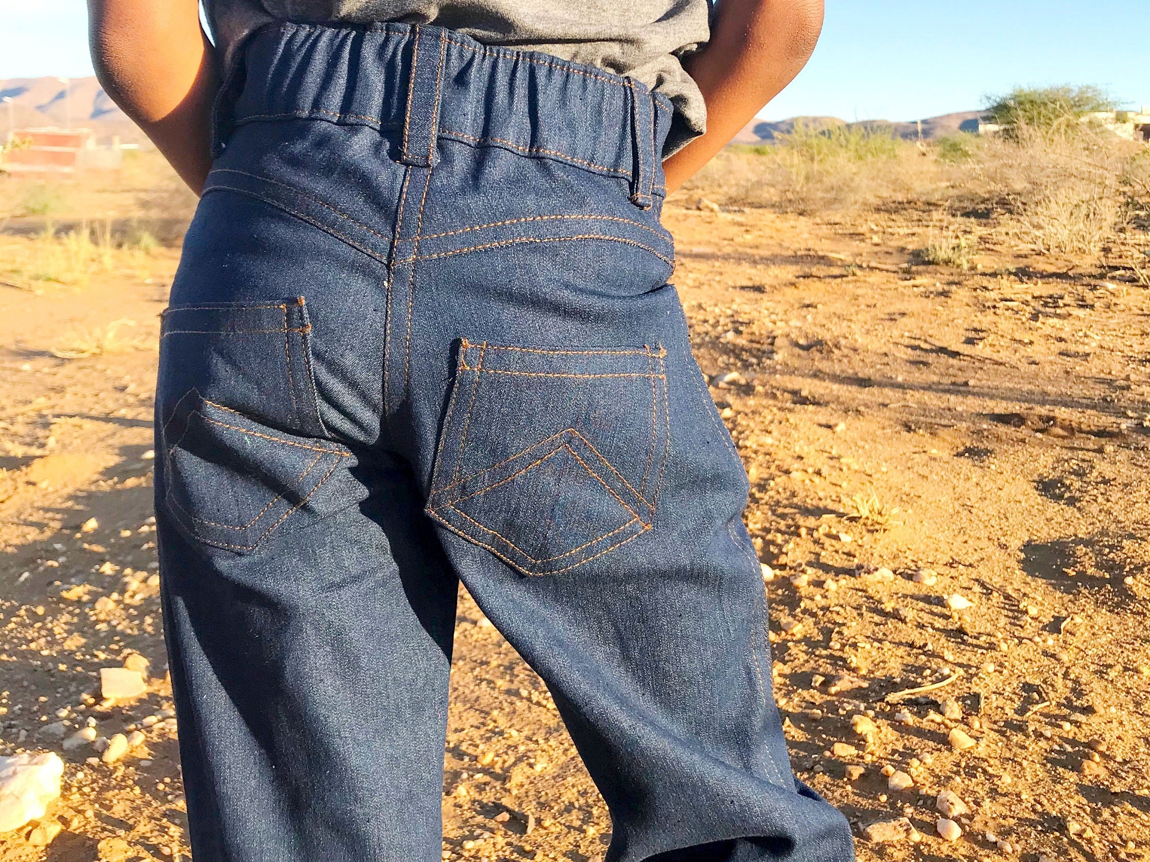 Kids Jeans Pattern Etsy