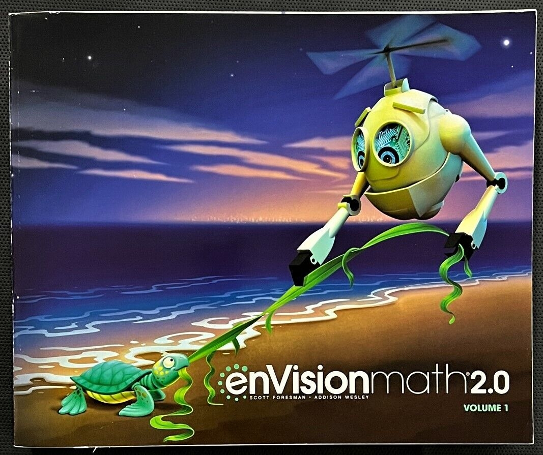 Kindergarten EnVision Math 2 0 STUDENT WORKBOOK Vol 1 2017 Pearson 