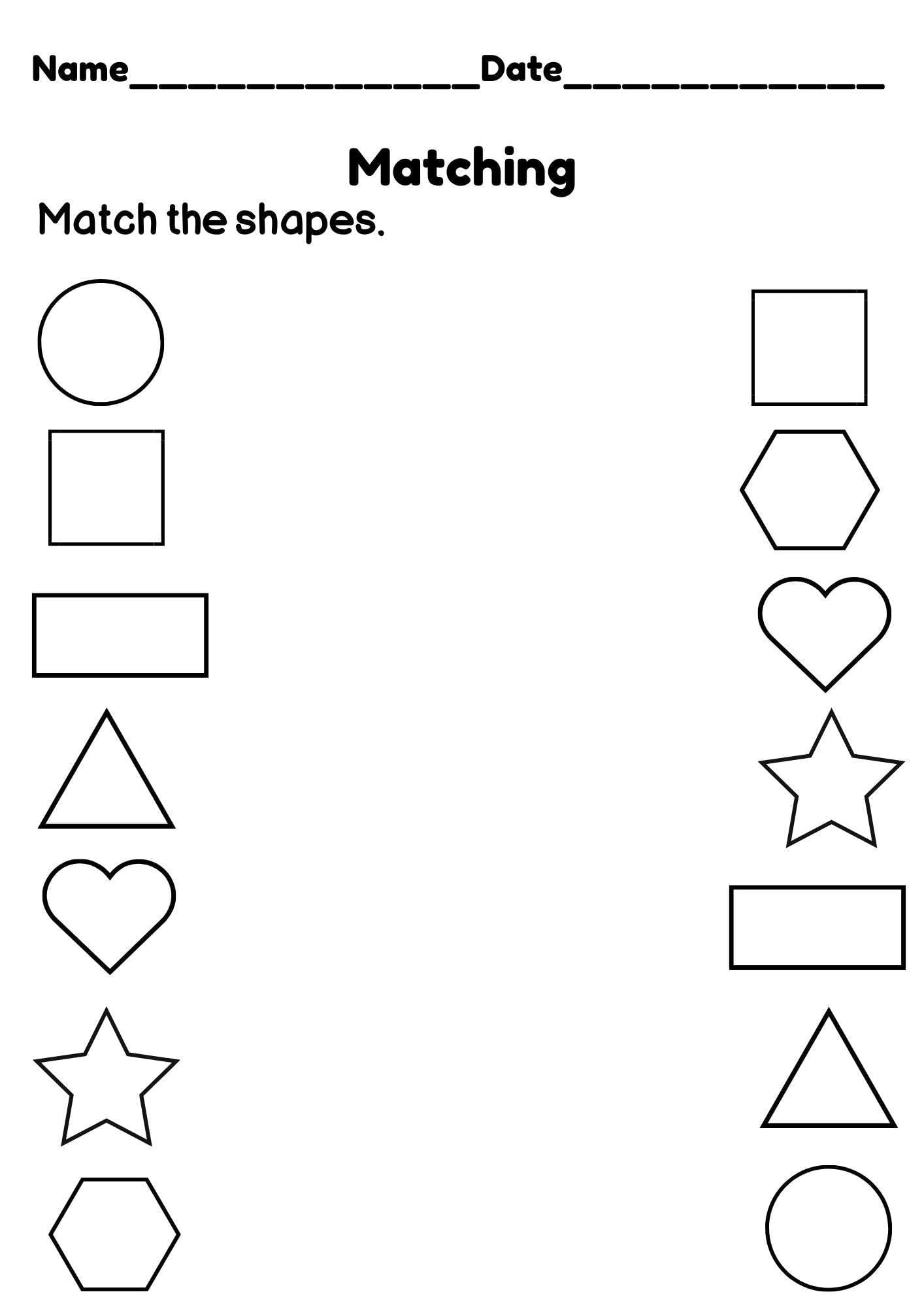Free Morning Worksheets Kindergarten