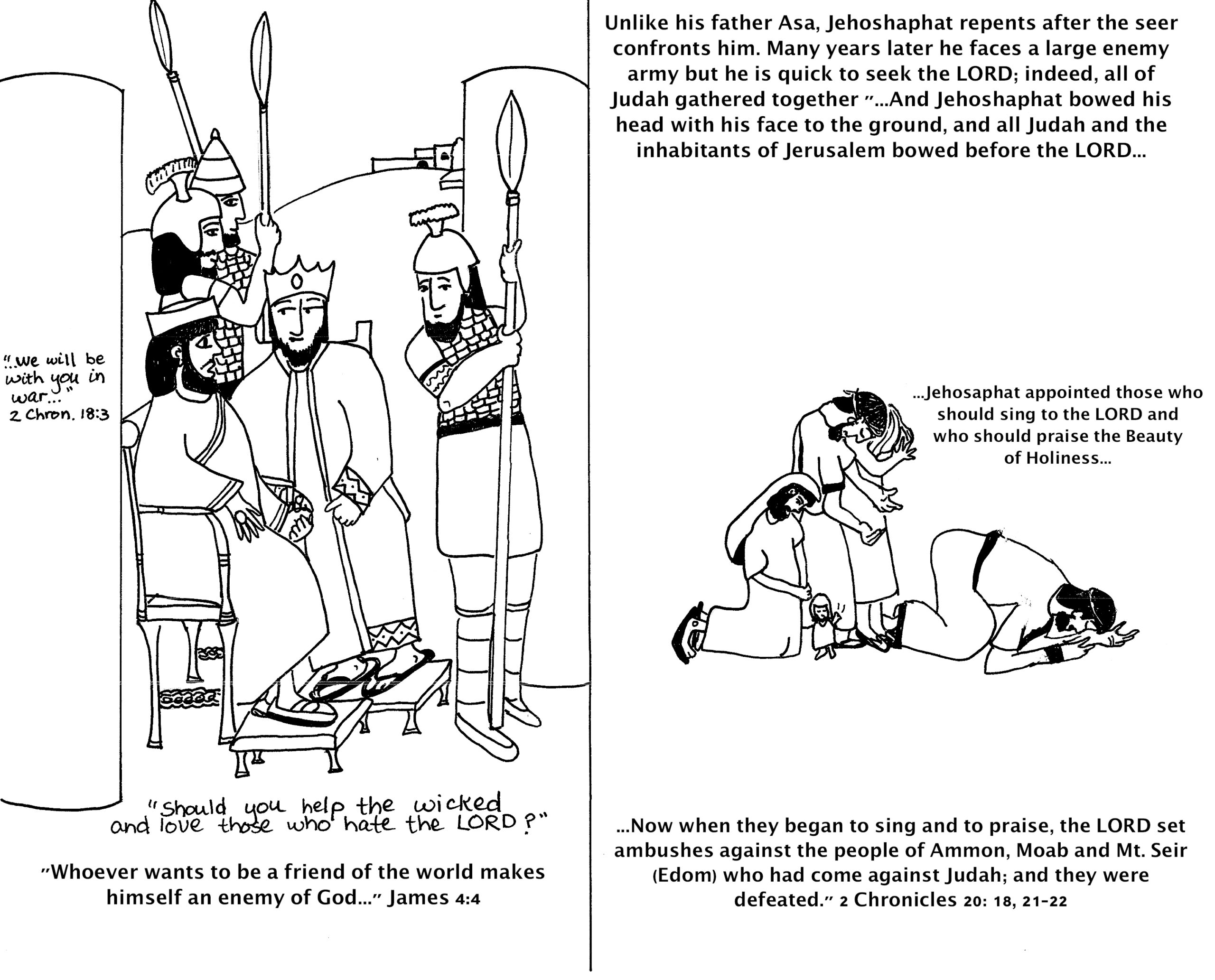 King Jehoshaphat Prepares His Heart Aunties Bible Lessons King Jehoshaphat Prepares His Heart Aunties Bible Lessons