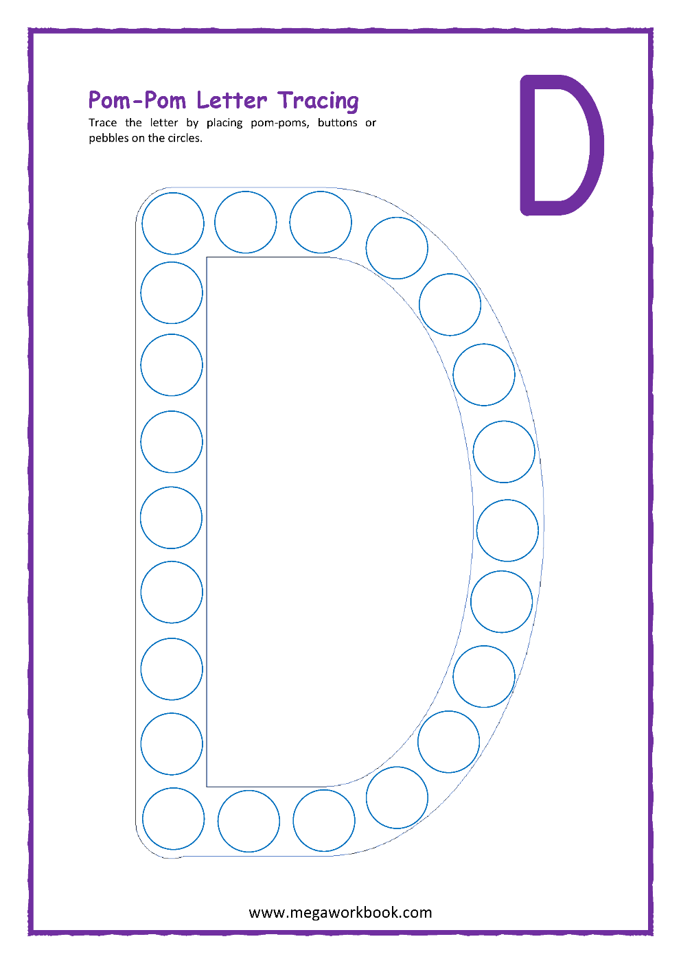Letter D Activities Letter D Worksheets Letter D Activities For Preschoolers Letter D Printables MegaWorkbook