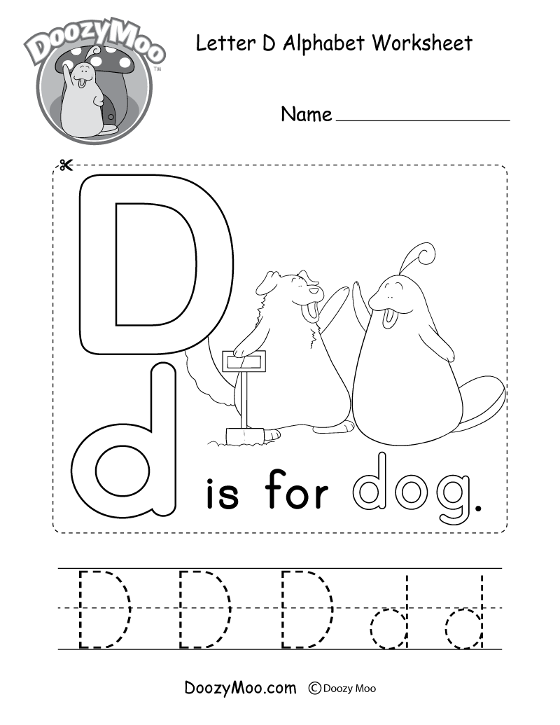 Printable Letter D Activities For Preschoolers