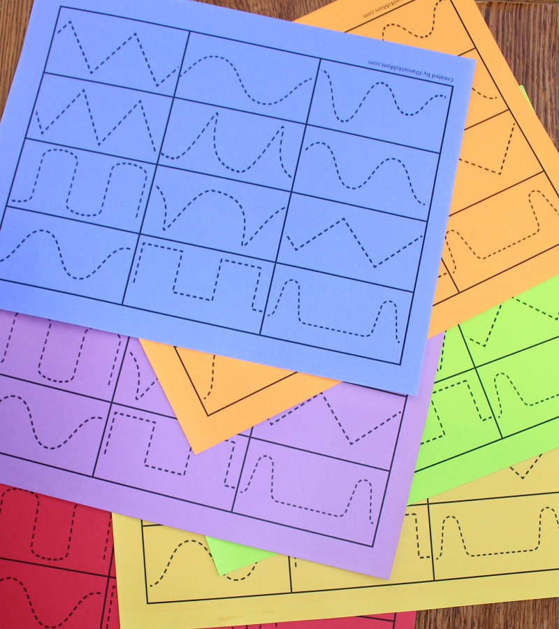 Free Preschool Paper Quilt Printable