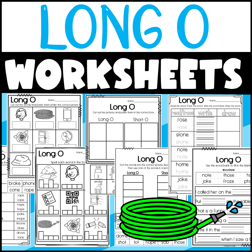 Long O Silent E Worksheets