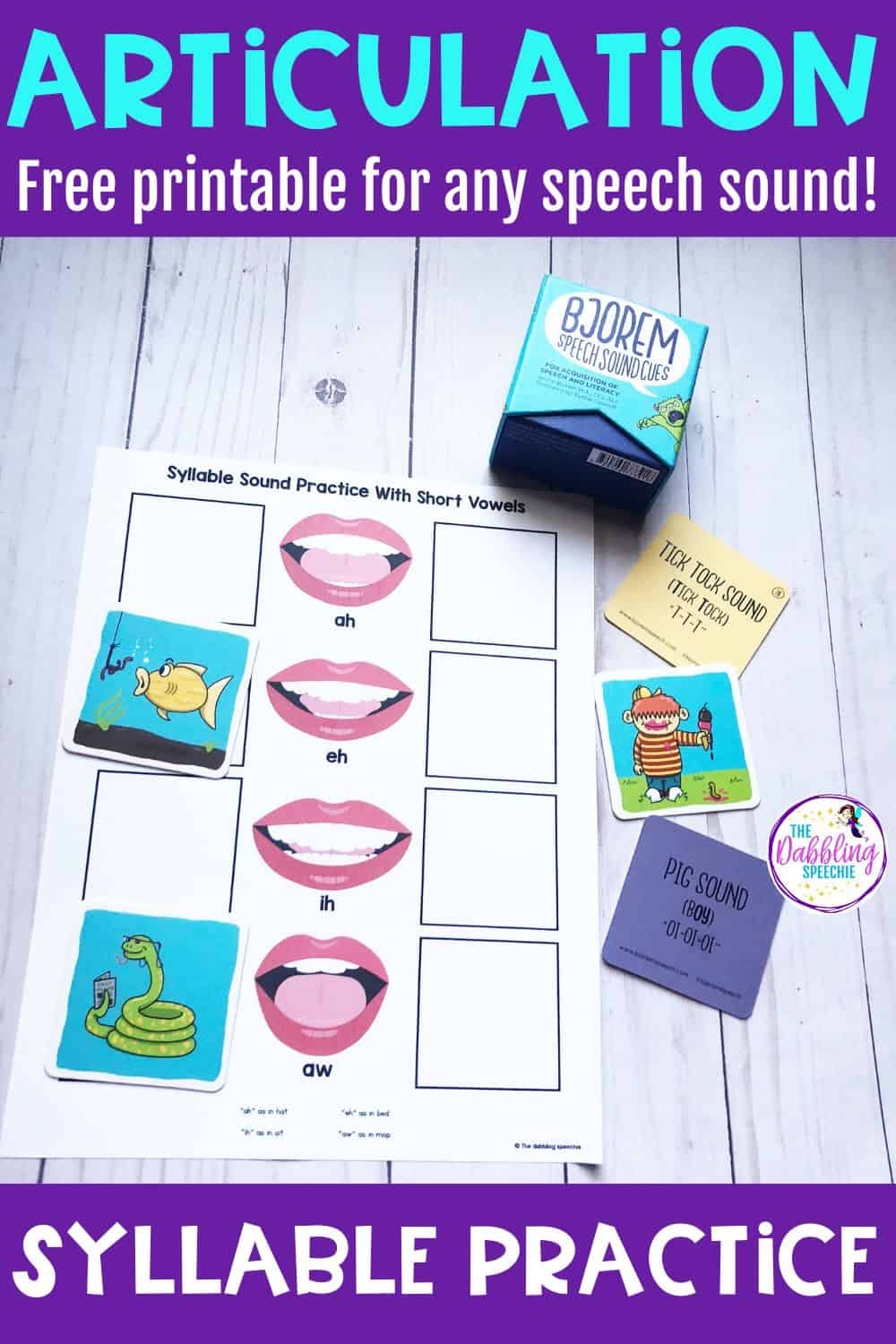Articulation Worksheets Free Printables