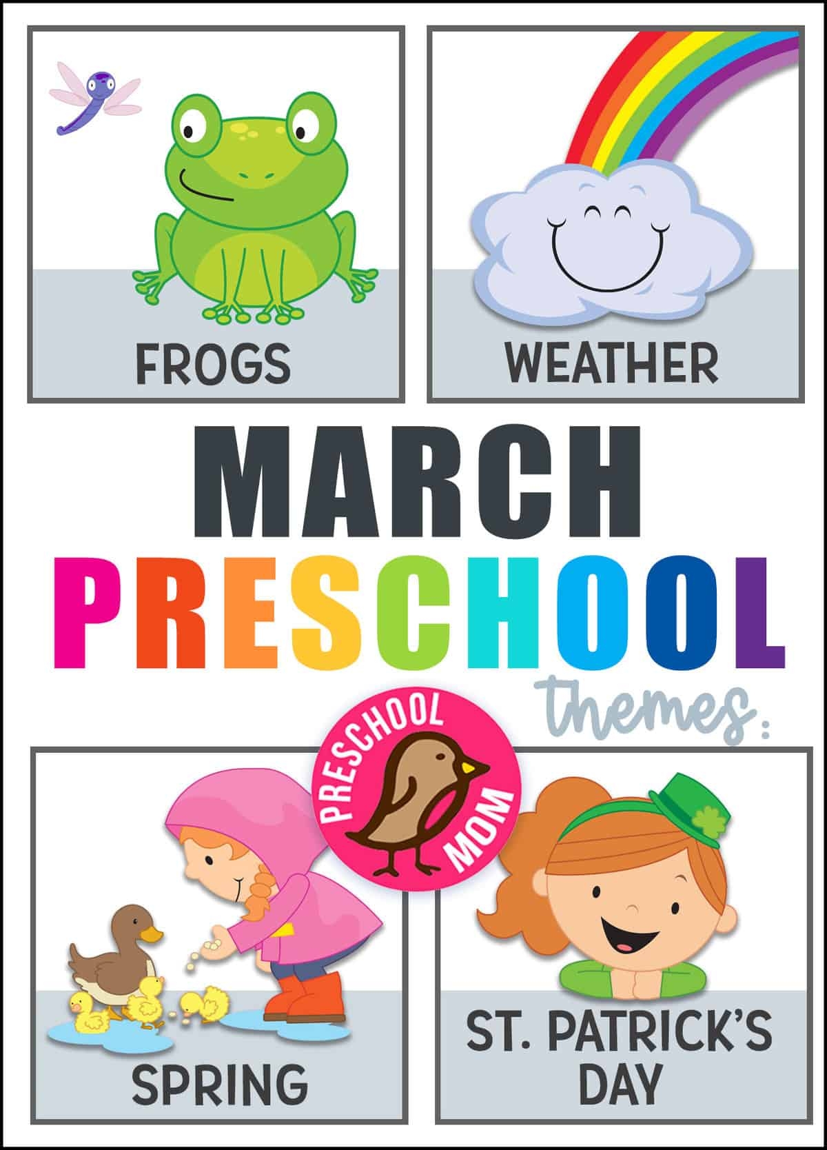 March Preschool Themes Preschool Mom