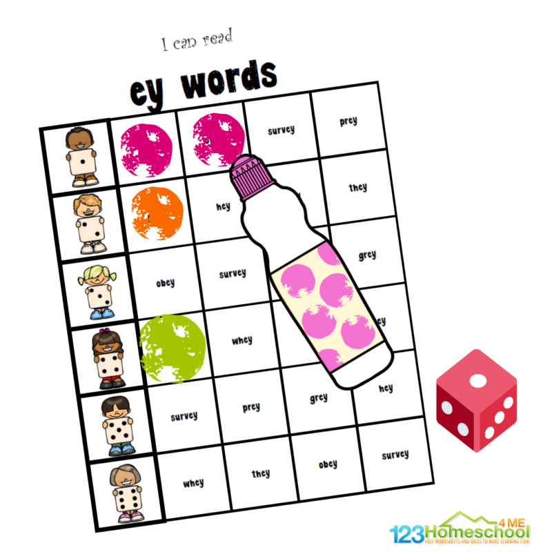 Ey Worksheet Free Printable