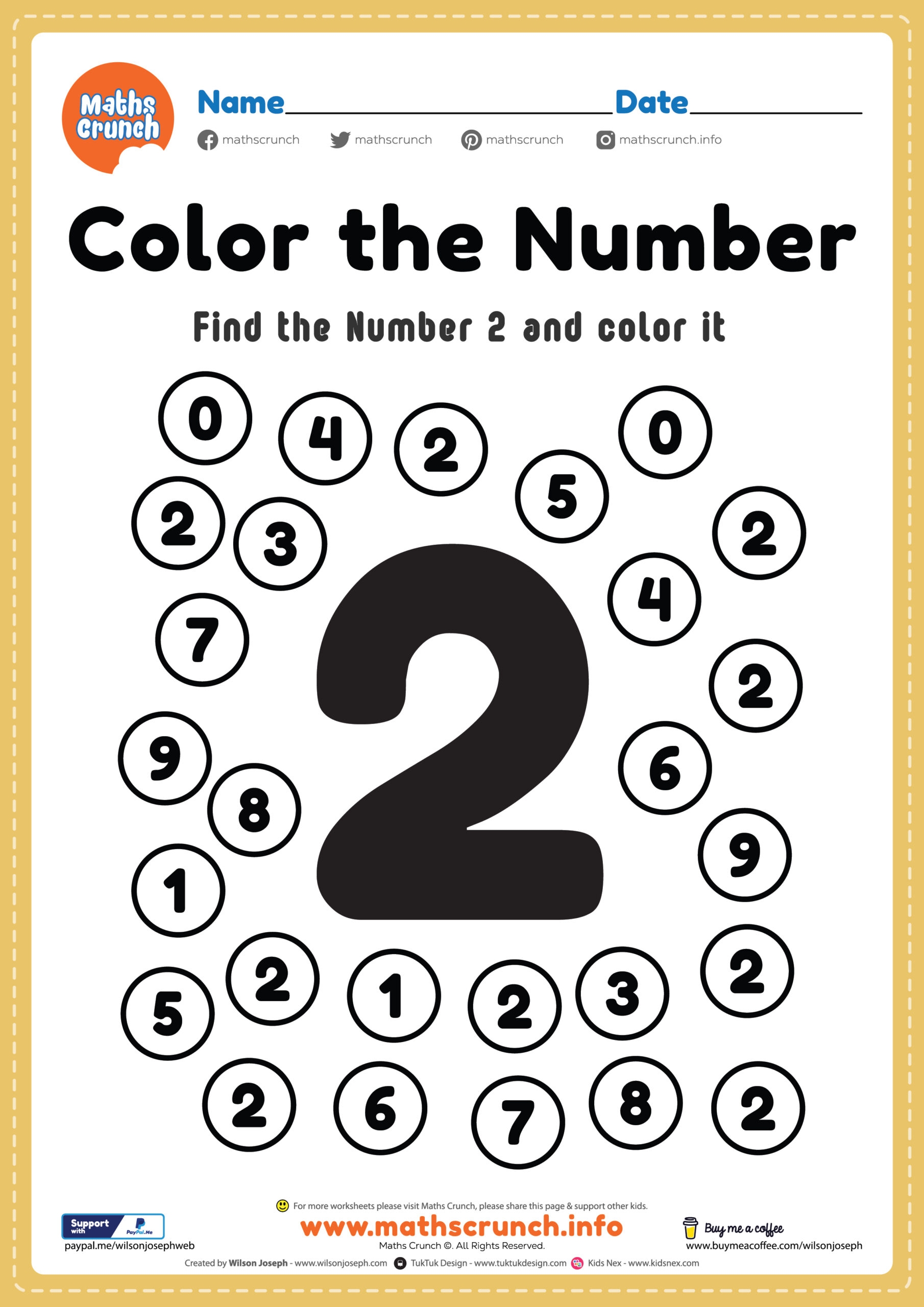 Math Worksheets Printables For Kindergarten