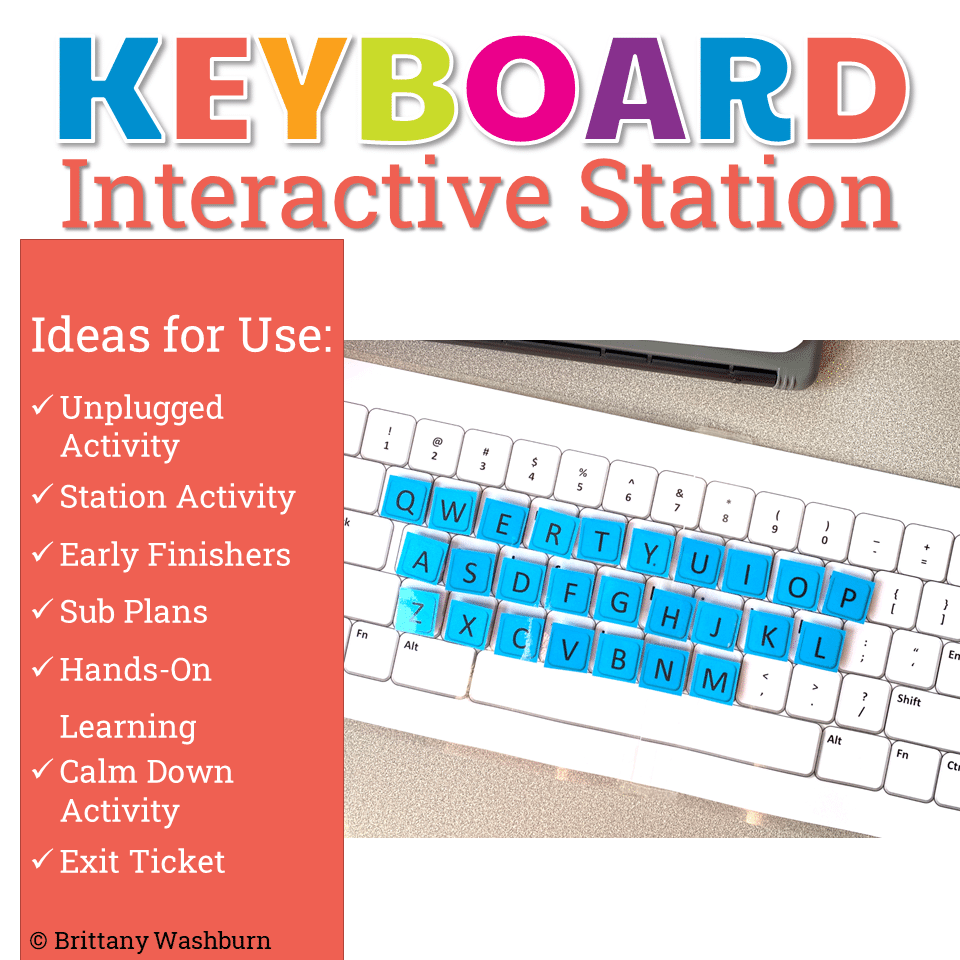 Medium Size Interactive Keyboard Station Medium Size Interactive Keyboard Station